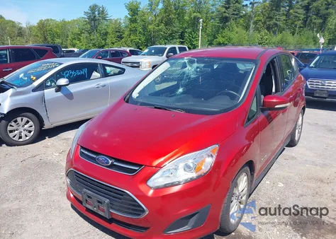 2018 Ford C-Max Hybrid Se из США, поврежденный, VIN 1FADP5AU7JL104146